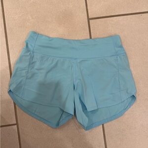 Lululemon Athletica Light Blue Women's Shorts